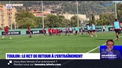 Toulon: le RCT de retour à l'entraînement