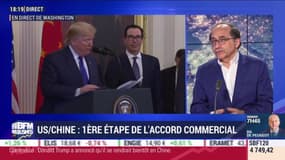 USA/Chine: première étape de l'accord commercial - 15/01