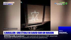 Cavaillon: un tag représentant une étoile de David retrouvé sur un wagon