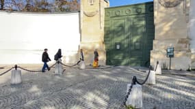 Un cimetière fermé début novembre à Paris (Illustration)