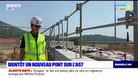 Toulon: le chantier de l'A57 continue