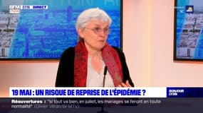 Réouvertures: pour l'immunologiste Jacqueline Marvel, "on est sur une décrue mais ça reste fragile"