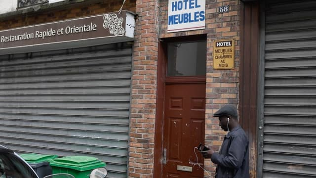 C'est dans cet immeuble du 18e arrondissement de Paris que des perquisitions ont été menées au lendemain de l'attaque au couteau dans le 2e arrondissement
