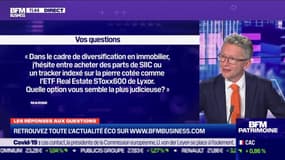 Les questions : Diversification en immobilier, acheter des parts de SIIC ou un tracker indexé sur la pierre cotée ? - 05/10