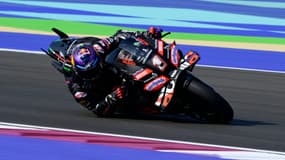 Jorge Martin lors des qualifications du MotoGP du Qatar, le 12 avril 2025.