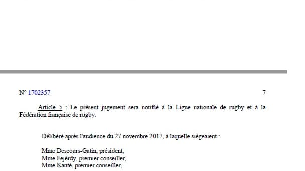 Tribunal administratif Tribunal administratif