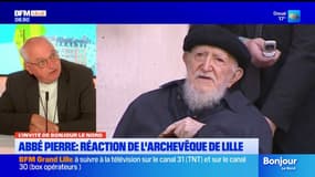 Monseigneur Laurent Le Boulc'h, archevêque de Lille, souhaite "faire part de la vérité" concernant l'affaire Abbé Pierre