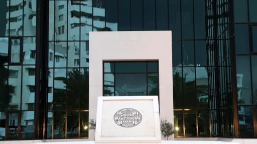 Les bureaux de la Banque nationale chypriote à Nicosie le 18 mars 2013.