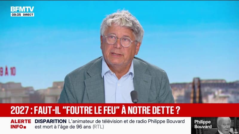 Éric Coquerel (LFI): "La France devrait demander à la Banque centrale européenne de proposer un rachat de programme de dettes, qui permettrait un prêt direct aux États"