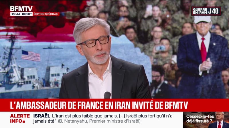 "Un aboutissement et une grande joie": l'ambassadeur de France en Iran revient sur la libération de Cécile Kohler et Jacques Paris