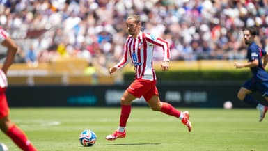 Antoine Griezmann lors du match PSG-Atlético de Madrid (4-0, Coupe du monde des clubs 2025), le 15 juin 2026