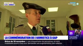 Cérémonie du 11-Novembre: le 4e régiment de chasseurs de Gap présent