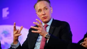 Thomas Buberl, le directeur général du groupe Axa, à Londres, le 27 février 2020