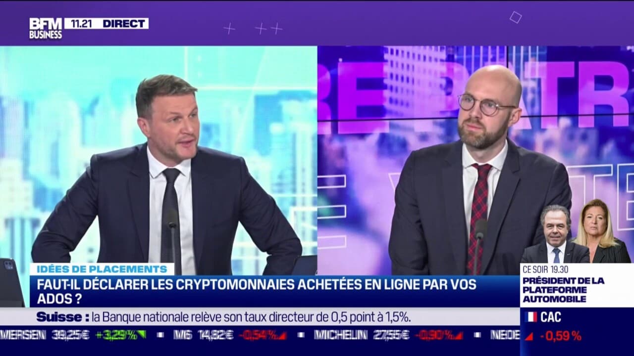 Faut-il déclarer les cryptomonnaies achetées par vos ados ?