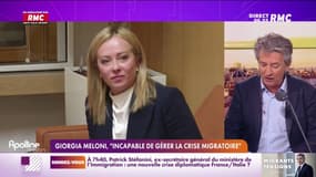 Giorgia Meloni, "incapable de gérer la crise migratoire" 