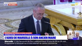 Obsèques de Jean-Claude Gaudin: Macron souligne "l'œuvre qui perdure" de Jean-Claude Gaudin à Marseille