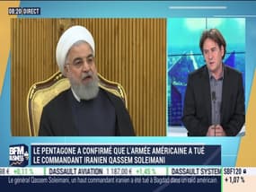 [Jean-Éric Branaa] (Assas, IRIS) : Après l'attaque de l'ambassade des États-Unis à Bagdad, Donald Trump a menacé Téhéran de payer "le prix fort" - 03/01