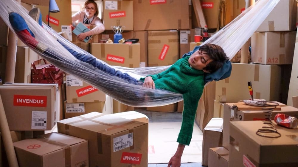 Alison Wheeler et Théo Fernandez dans "Gaston Lagaffe"