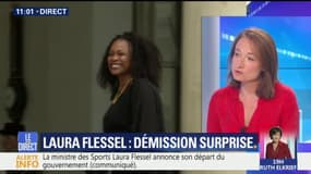 Démission de Laura Flessel: la ministre des Sports évoque des "raisons personnelles"