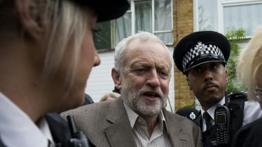 Le chef des travaillistes Jeremy Corbyn à Londres, le 27 juin 2016