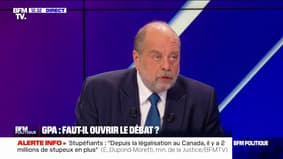 GPA: "ce qui me gêne, c'est une possible marchandisation du corps de la femme", estime Éric Dupond-Moretti, même si "le débat n'est pas clos"