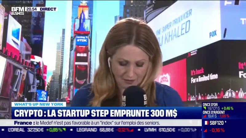 What's up New York : La start-up Step emprunte 300 millions de dollars pour se lancer dans les cryptos - 11/10