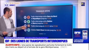 Île-de-France: des lignes de transports interrompues