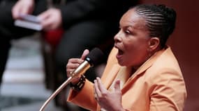 Christiane Taubira, mercredi, s'est défendue de vouloir changer la loi devant les députés.