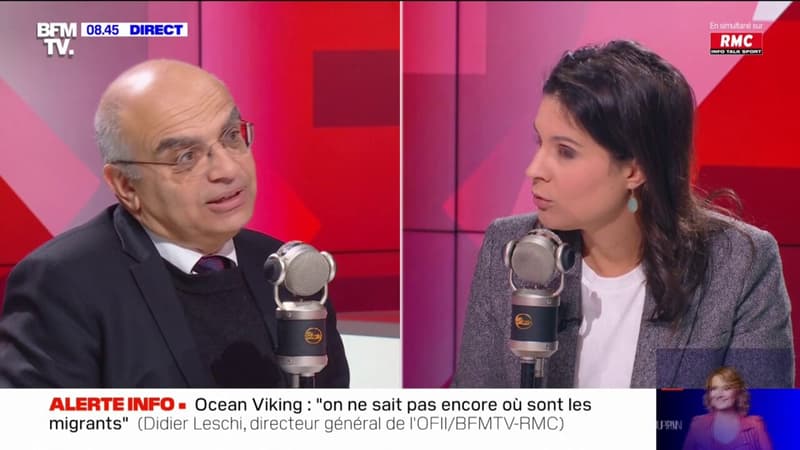 Didier Leschi, directeur général de l'OFII, à propos des migrants de l'Ocean Viking: 