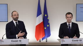 Edouard Philippe et Olivier Véran.