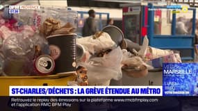 Marseille: la grève des agents de nettoyage de la gare Saint-Charles s'étend désormais au métro