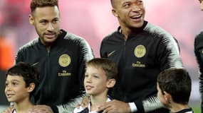 Neymar et Kylian Mbappé