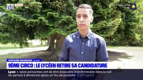 Législatives: un lycéen retire sa candidature dans le Rhône