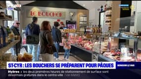 Saint-Cyr-sur-Mer: les bouchers se préparent pour le week-end de Pâques