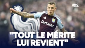 PSG-Aston Villa : "Tout le mérite lui revient", Tielemans félicite Digne de retour en Bleu depuis six mois