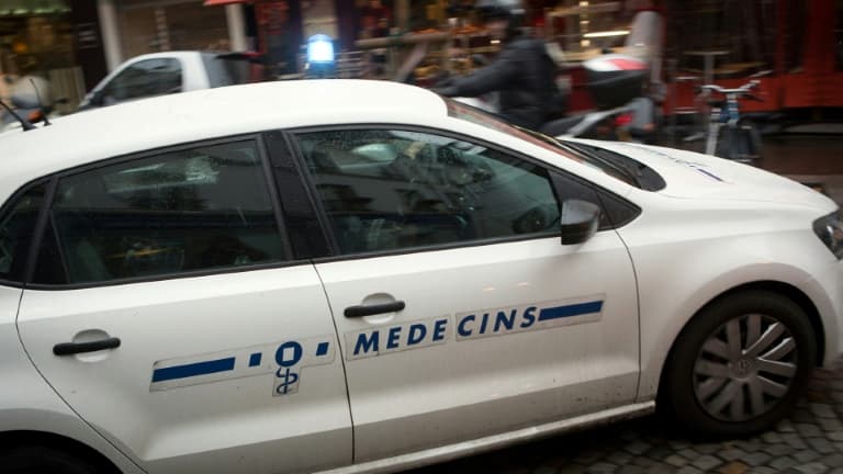Une voiture de SOS Médecins.