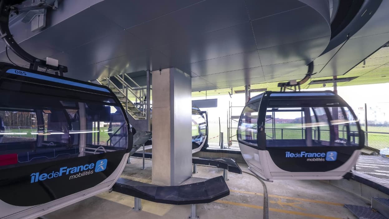 Le téléphérique Câble C1 en Ile-de-France