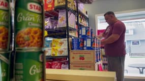 Steven Rogers, propriétaire d'une épicerie italienne dans le Maryland, aux États-Unis.