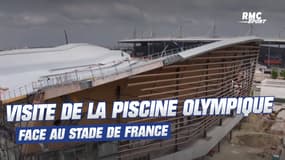 JO Paris 2024 : Visite de la piscine olympique face au Stade de France