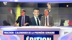 Story 1 : Calendrier qui attend Emmanuel Macron - 25/04