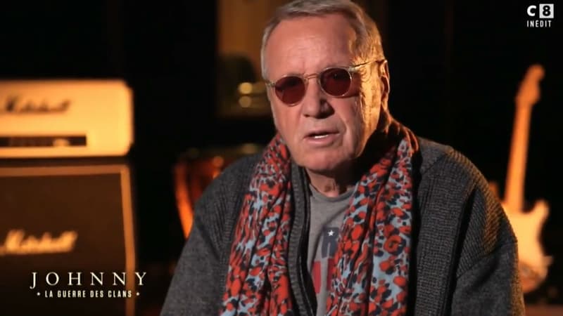 Yves Rénier dans le documentaire "Héritage de Johnny: la guerre des clans"