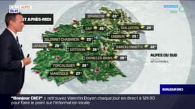 Météo Alpes du Sud: le ciel se dégage avec un jeudi ensoleillé, 23°C à Briançon et 27°C à Manosque