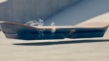 Le Hoverboard, désormais une réalité avec "Slide" ?