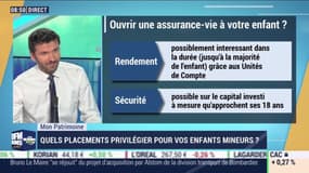 Mon patrimoine: Quels placements privilégier pour vos enfants mineurs ?, par Guillaume Sommerer - 18/02