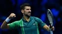 Novak Djokovic en demi-finale du Masters de fin de saison, 18 novembre 2023