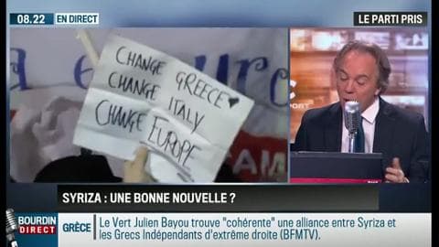 Le parti pris d'Hervé Gattegno : Victoire de Syriza: "c'est une bonne nouvelle pour l'Europe et pour la France !" - 26/01