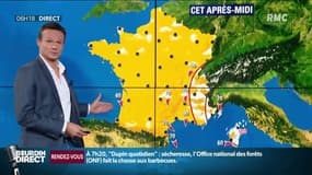 Alerte météo: la Haute-Corse placée en vigilance orange aux orages