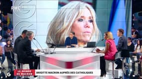 Le monde de Macron: Brigitte Macron auprès des catholiques – 18/04