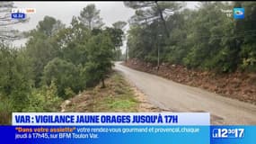 Le Var placé en vigilance jaune orages jusqu'à 17 heures ce mardi