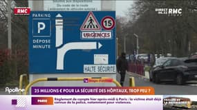 25 millions d'euros pour la sécurité des hôpitaux... Mais où va précisément cet argent? 